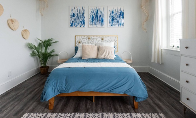 Royersford Apartamento | Stylish Oasis | 5★ Location in Royersford, ♛Queen Bed, Parking