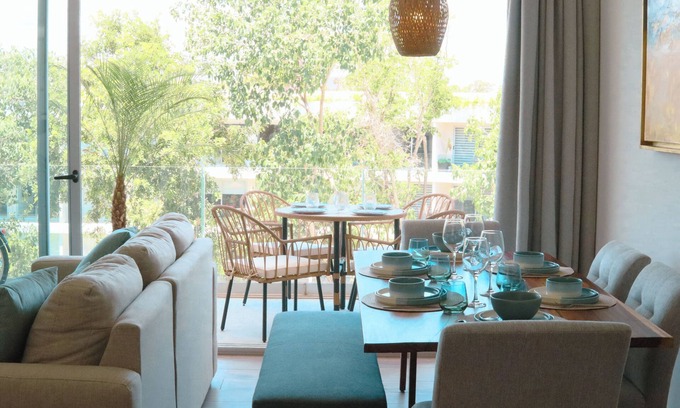 Playacar Condominio | Stylish Playacar Condos w Balcony & Pool