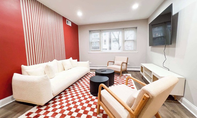 Lake View East Apartamento | Stylish Sleeps 6 1 Free Parking