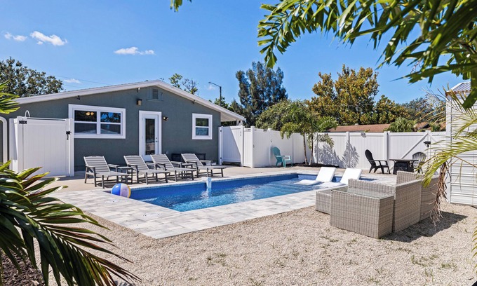 St. Petersburg - Clearwater Casa | Stylish St Pete Vacation Home w/ Private Pool!