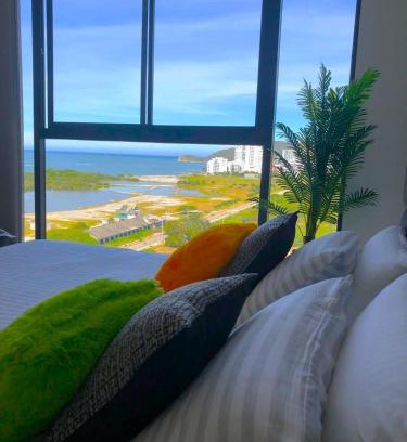 Santa Marta Apartamento | Suite Génesis con vista al mar, Pozos colorados