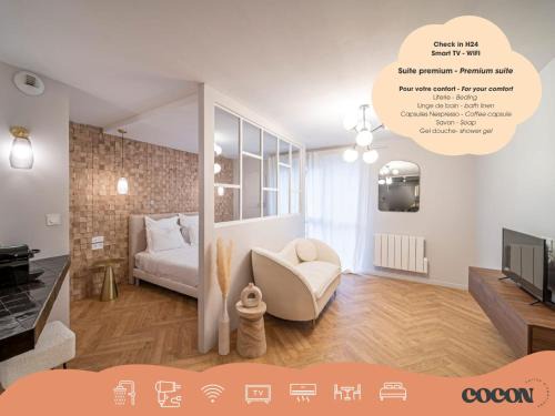 Grand Clement Apartamento | Suite Georgia - Check in h24 - Wifi