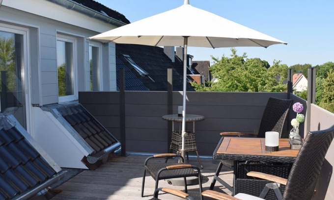 Eutin Apartamento | Summer berth - vacation apartment, roof terrace, shower, WC