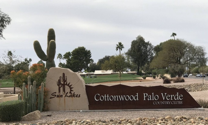 Cottonwood Casa | Sun Lakes Resort Community Home, 3 habitaciones, 3 baños en el campo de golf Cottonwood.