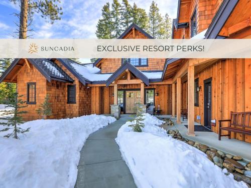 Cle Elum Casa | Suncadia 5 Bdrm Home Forested Hidden Gem