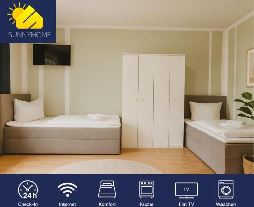 Weiden in der Oberpfalz Apartamento | SUNNYHOME Monteurwohnungen und Apartments in Weiden