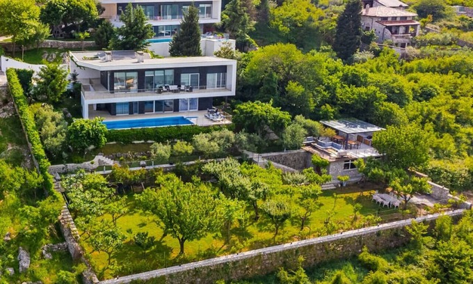 Shkoder Villa | Sunset | The Twin Villa