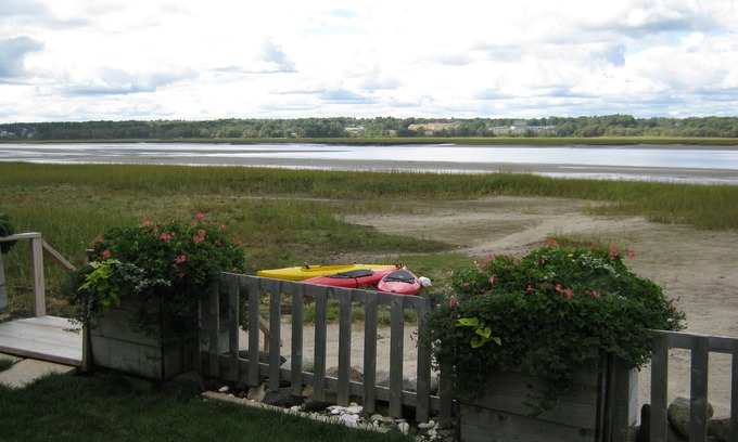 Wells Beach Cabaña | Harbourside Cottage, playa privada