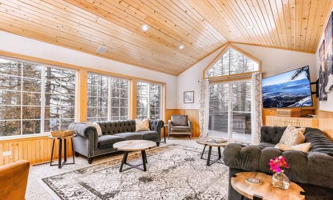 Sandpoint Chalet De Esquí | Sunspot Lodge w/Sauna and Spa