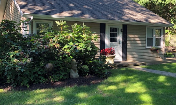 Muskegon Cabaña | Super Cute Cottage Close to Lake Michigan Beaches-Nestled in Beautiful Woods!
