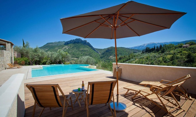 Buis-les-Baronnies Villa | Magnífica villa con vista panorámica de Saint-Julien y Mont Ventoux