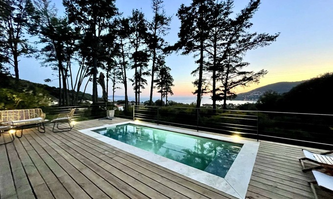 Coggia Villa | Espléndido chalet frente al mar, vista panorámica