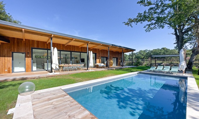 Moliets-et-Maa Villa | Superbe Villa en Pleine Nature Sans vis à vis Pour 12 Personnes