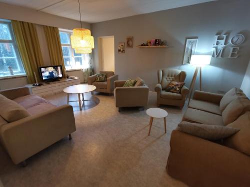 Karhula Apartamento | Superior 2-Bed Apartment in Kotka Sauna Facility