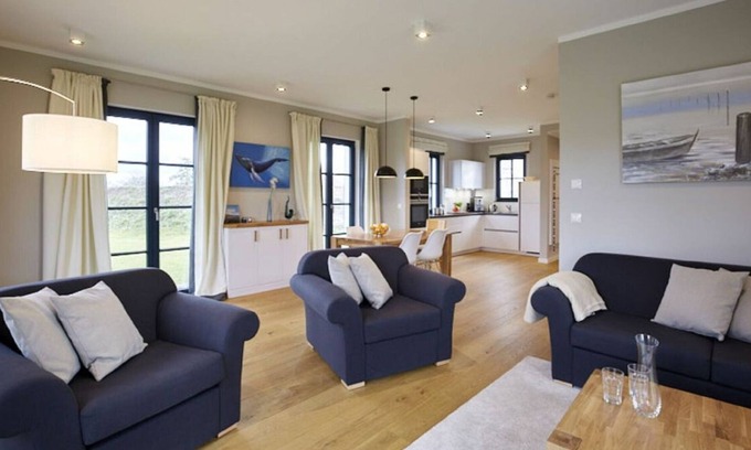 Dranske Apartamento | Superior thatched villa with 2 bedrooms F01