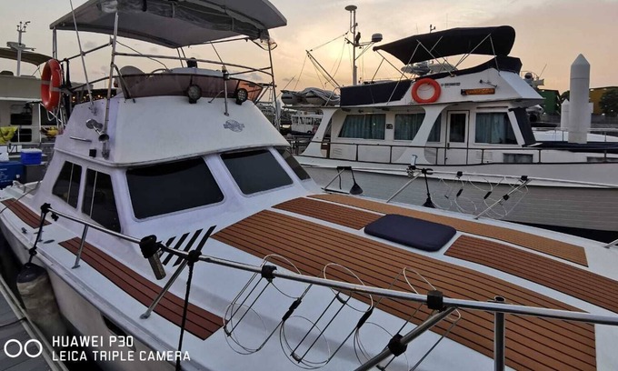 Punggol Alquiler De Eote | Dulce y elegante barco a casa frente al mar