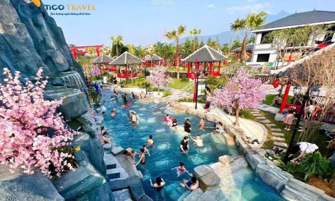 Viet Tri Apartamento | Tắm khoáng Onsen mineral bath, Vuon Vua, Thanh Thuy, Phu Tho