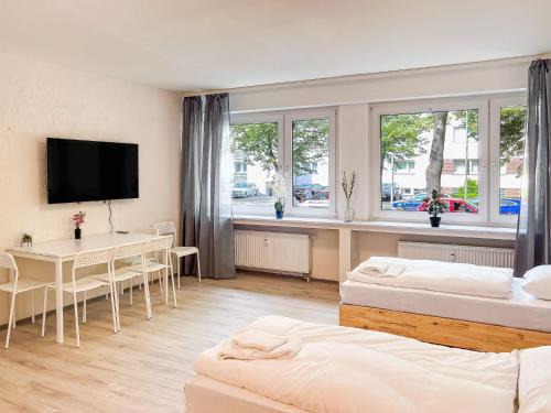 Duisburg Sud Apartamento | T&K Apartments near Messe Fair Trade Düsseldorf und Airport EG