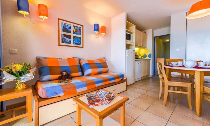 Le Barcares Apartamento | T2 à seulement 300m de la plage | Piscine