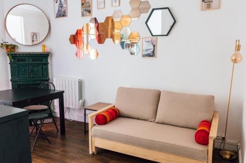 Saint-Ouen Apartamento | T2 calme à Saint-Ouen, métro 13 et 14, 15 min de Paris