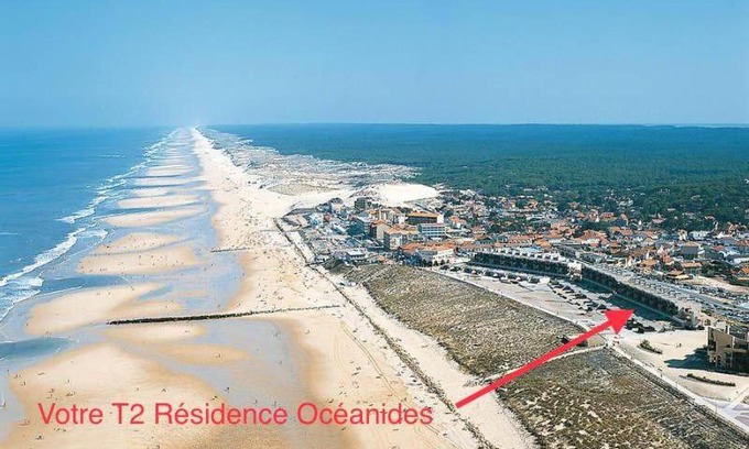 Lacanau-Ocean Apartamento | T2 Rés Océanides vue Océan, parking privé