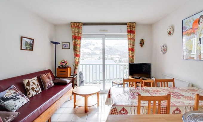 Esquieze-Sere Apartamento | T3 Dúplex 43m², 2 hab, balcón, mascotas permitidas, tranquilo, cerca de servicios, 3 estaciones esquí