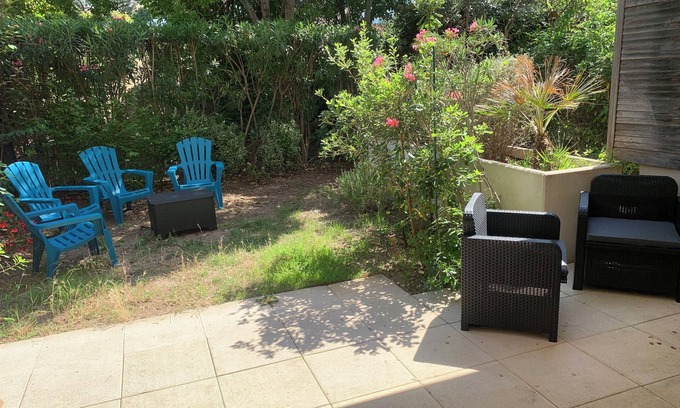 Bonneveine Apartamento | T3 garden apartment with 100 m2 garden near the sea and Stade Vélodrome
