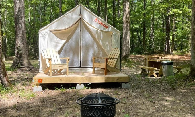 Holly Springs Otro | Tentrr State Park Site - Mississippi Wall Doxey State Park - Woodland F - Single Camp