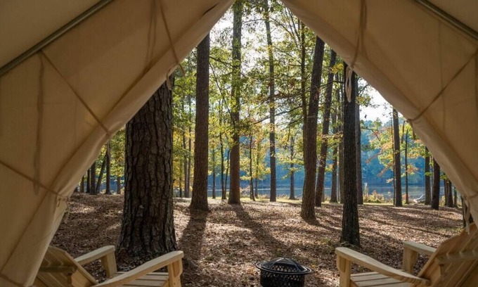 Morton Alquiler De RV | Tentrr State Park Site - Mississippi Roosevelt State Park - Tall Trees C - Singl