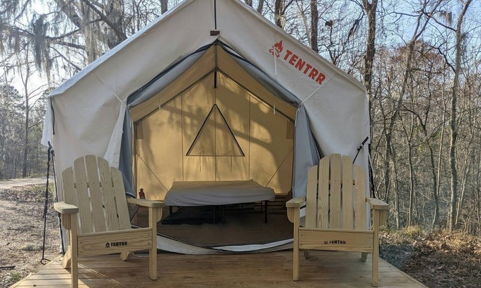 Saint Landry Alquiler De RV | Tentrr State Park Site - Louisiana Chicot State Park - Site E - Single Camp