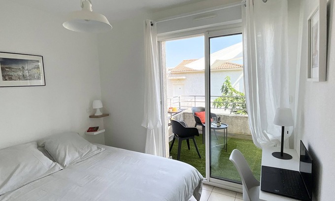 Poggio-Mezzana Apartamento | Terrace apartment - Direct sea access - Wifi fiber