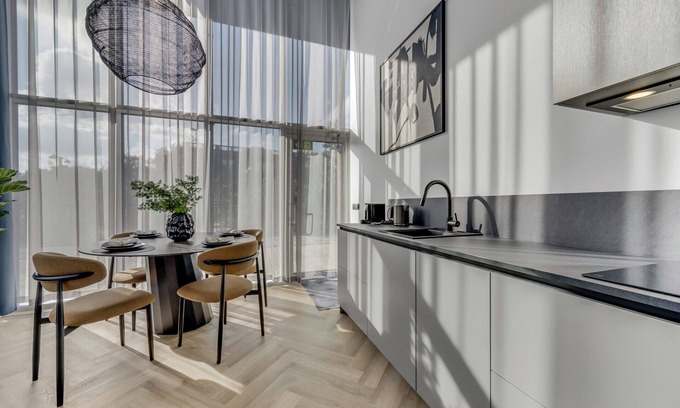 Kalamaja Apartamento | Terrace/Luxury design/5m ceiling loft/Air Conditioning