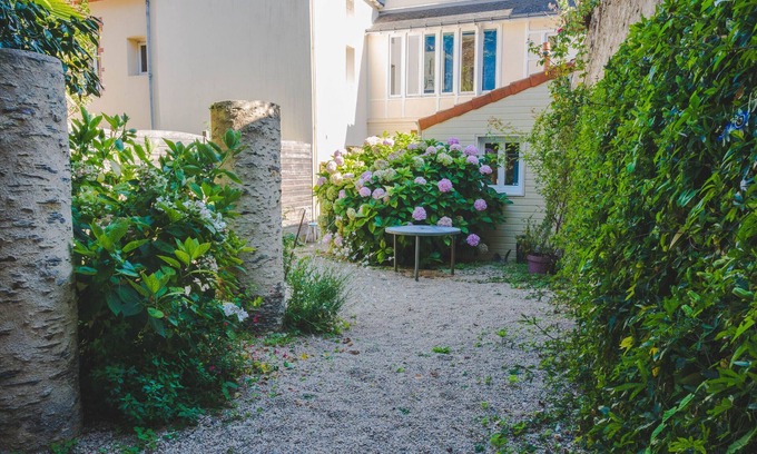 Pornic Cabaña | Casa adosada con jardín cerrado y terraza a 200m de la playa - Puerto Viejo de Pornic