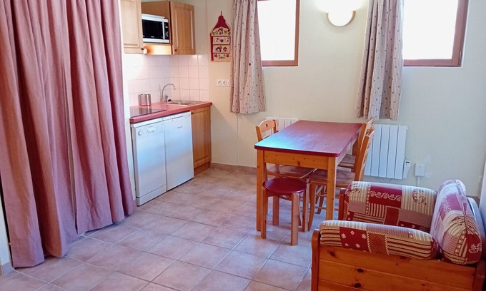 Termignon Apartamento | Terrasses D 206 - PARC NAT. VANOISE appart. 4 pers