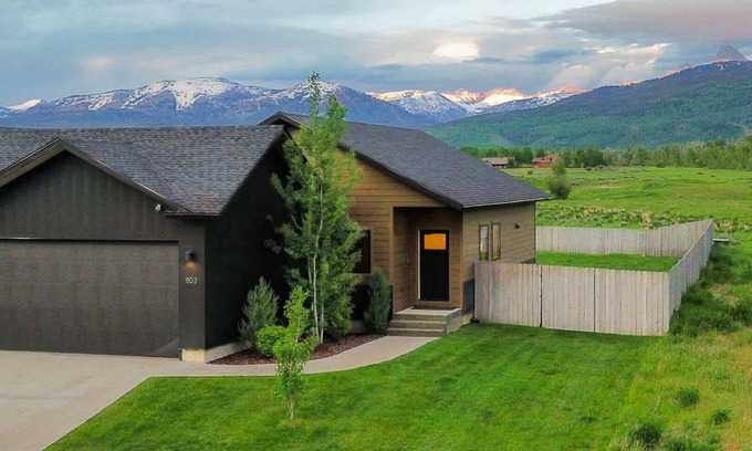 Driggs Casa | Teton Solitude - Mountain Home w/ Hot Tub