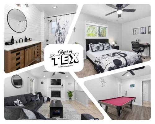 Sweetbriar Casa | Texas Retreat Music Vibes & Game Room!