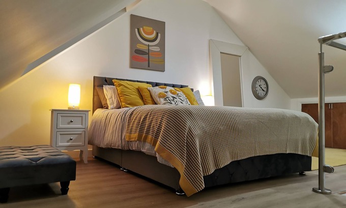 Swaffham Apartamento | De Lujo-Apartamento-Baño Privado-Vista al patio-1 bedroom