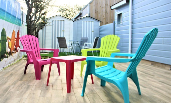 Batz-sur-Mer Casa | playa cabina ubicada cerca de la ruta turística