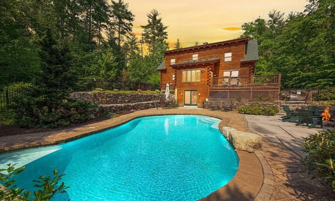 Center Conway Casa | The Blissful Mountain Getaway Cabin | Private Pool
