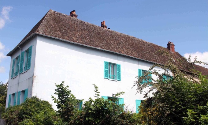 Giverny Casa | La casa azul de Claude Monet en Giverny, casa con encanto