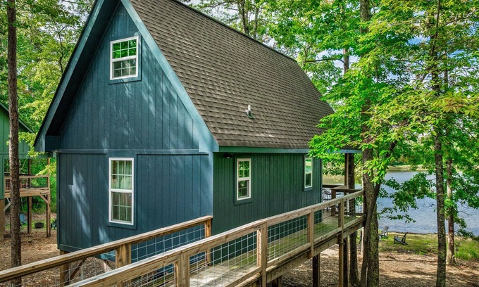 Mentone Cabina | The Blue Treehouse at Little River Treehouses