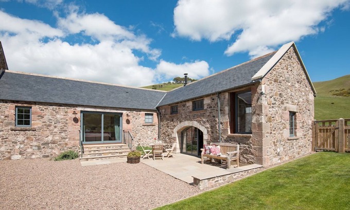 Cornhill on Tweed Cabaña | THE BYRE AT REEDSFORD - duerme 4 en 2 habitaciones cerca de Wooler