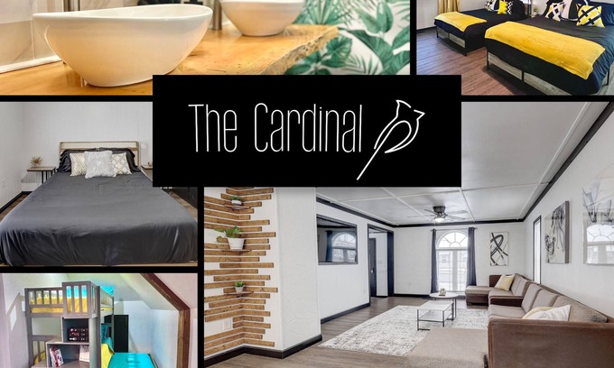 Webb City Casa | The Cardinal: The Downtown Dream Sleeps 13!