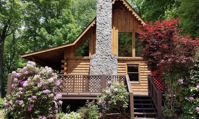 Maggie Valley Chalet De Esquí | El chalet en casa de Patricia en Maggie Valley