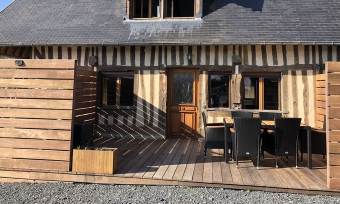 Genneville Cabaña | The dairy at the Gîtes du Val Pays de Honfleur