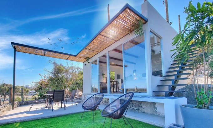 Punta Prieta Casa | The Edge: Beautiful bungalow on the beach. Private beach