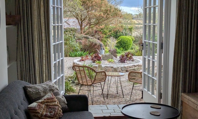 Lelant Apartamento | Garden Rooms-De Lujo-Apartamento-Baño privado con ducha-Vista al Jardín