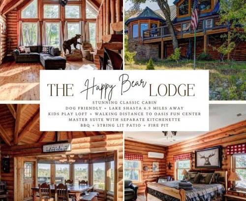 Shasta Lake Casa | The Happy Bear Lodge