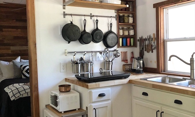 Brooksville Cabaña | The Harmony Oaks Homestead - Casa de campo pequeña de la Florida