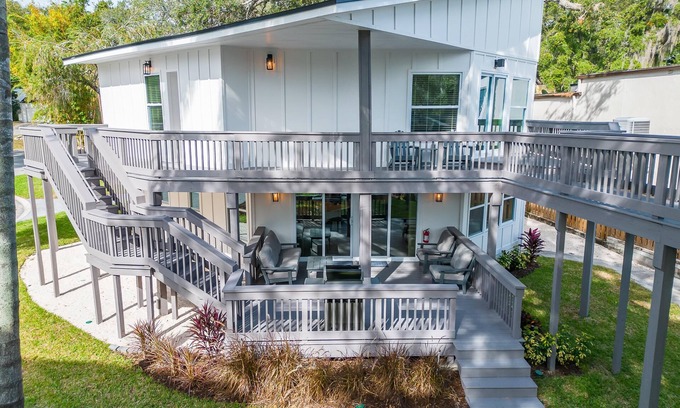 Old Seminole Heights Casa | The Hideaway - 3 Bed / 3.5 Bath on water in Tampa Bay